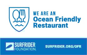 Surfrider Ocean Friendly Restaurant Badge