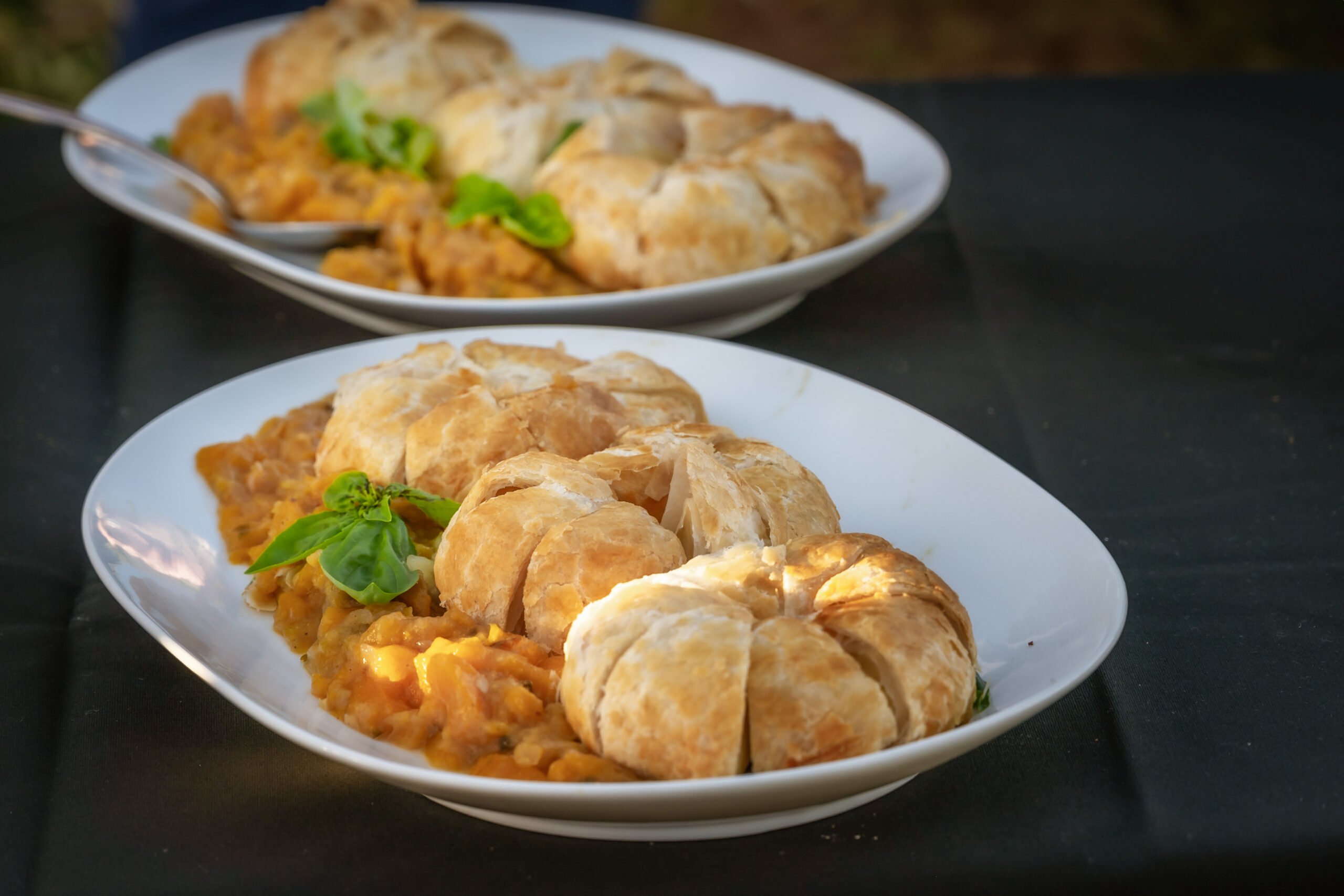 Chef Alex of Hualani's restaurant mango chutney Timbers Kauai