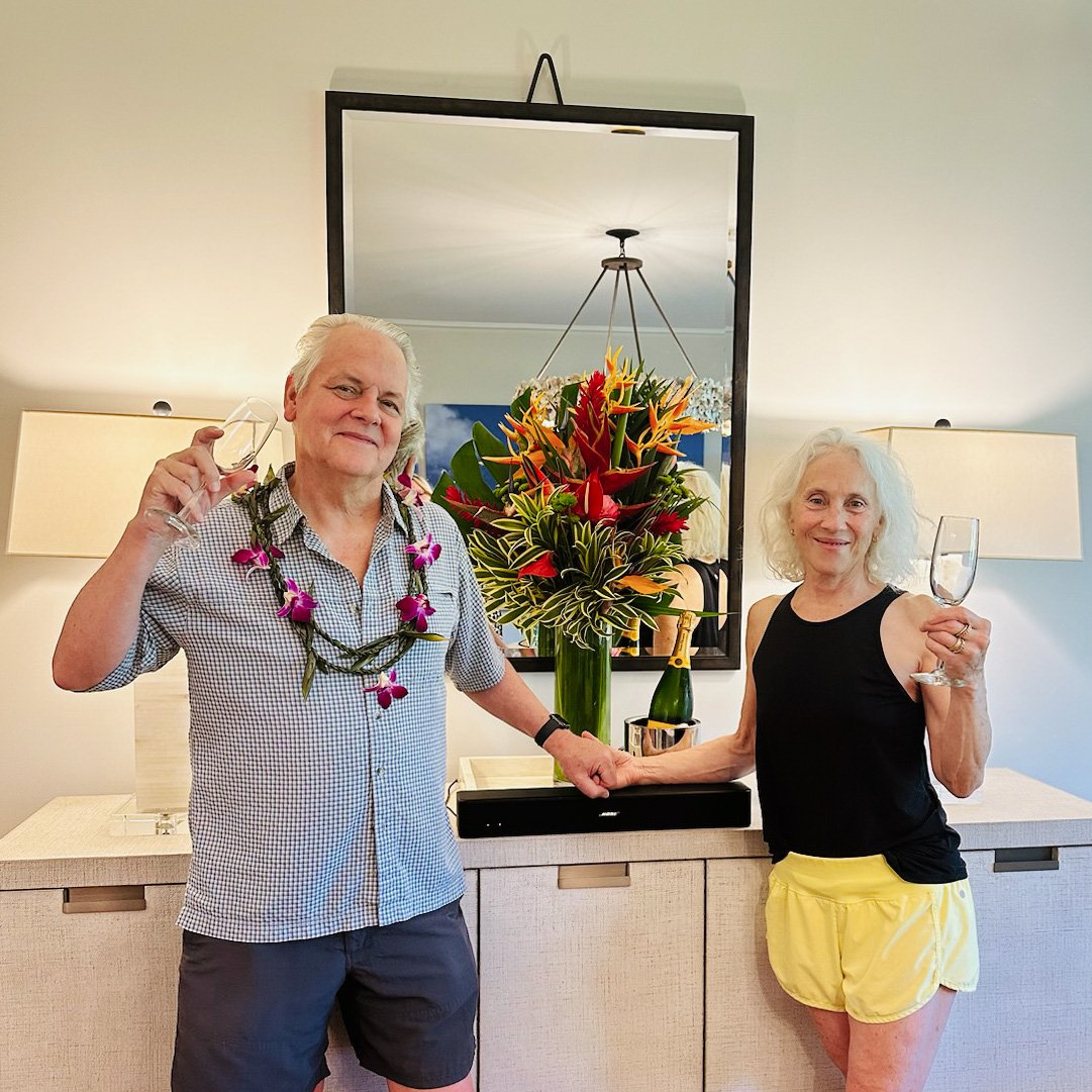 The Ortens in their Timbers Kauai residence
